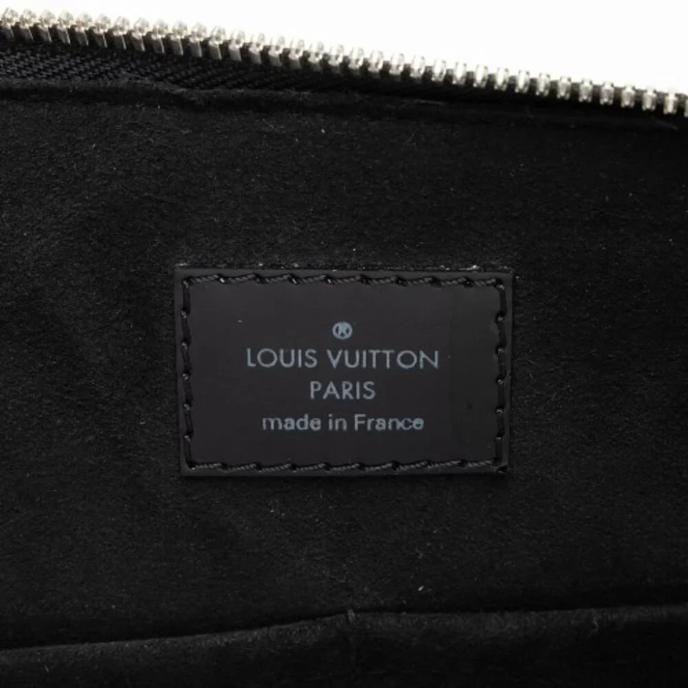 authentic $2850 Louis Vuitton Epi Electric Alma PM Satchel black patent leather